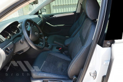 Coprisedili su misura per Volkswagen Jetta 6 (2010-2019), Leather style